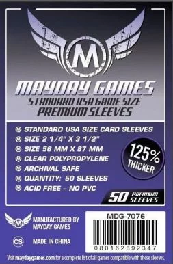 Mayday obaly USA Standard Premium (50 ks)