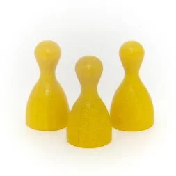 Hrací figurka malá – žlutá