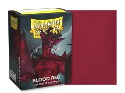 Dragon Shield standardní obaly: Matte Blood Red Simurag (100 ks)