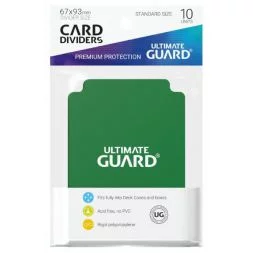 Rozdělovník zelený 10 ks (Card Divider Green)