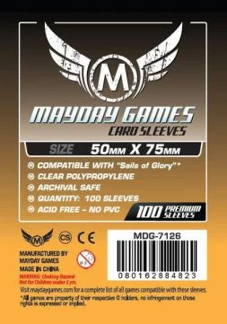 Mayday obaly 50x75mm (100 ks) - Sails of Glory
