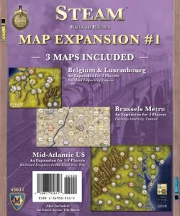 Steam: Rails to Riches Map Expansion #1