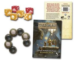 Talisman Adventures RPG: Accessory Pack (Dice & Tokens)