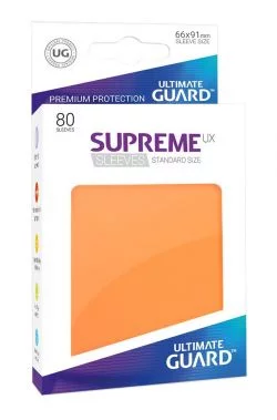 Supreme UX Sleeves Standard Size Orange (80)