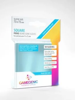 Prime Square-Sized Sleeves 73x73mm - Clear (50)