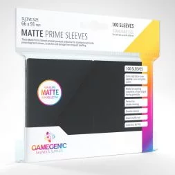 Matte Prime Sleeves Black (100)