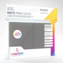 Matte Prime Sleeves Dark Gray (100)