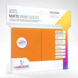 Matte Prime Sleeves Orange (100)