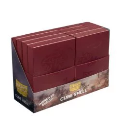 Dragon Shield Cube Shell - Blood Red (8x)