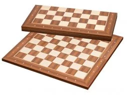 Dřevěná šachovnice London (50 mm) - skládací