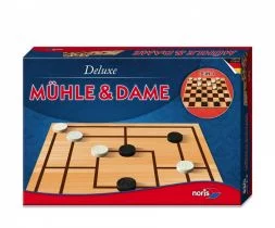 Deluxe Mühle & Dame (mlýn a dáma)