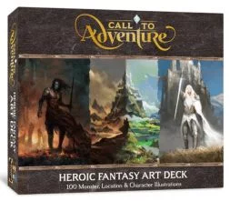 Call to Adventure: Heroic - Fantasy Art Deck