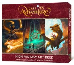 Call to Adventure: High - Fantasy Art Deck