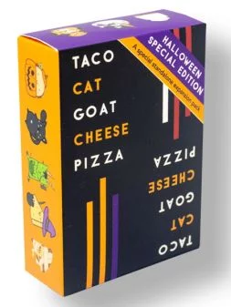 Taco Cat Goat Cheese Pizza: Halloween Edition