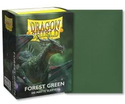 Dragon Shield standardní obaly: Matte Forest Green (100 ks)