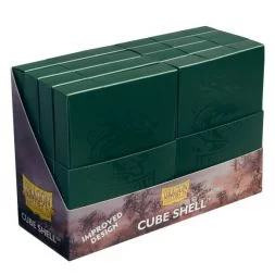 Dragon Shield Cube Shell - Forrest Green (8x)