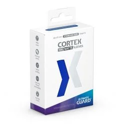 Cortex Sleeves Standard Size Matte Blue (100)
