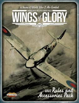 Wings of Glory WW2: Rules and Accessories Pack + Airplanes