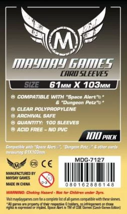 Mayday obaly Magnum 61x103mm (100ks) - Space Alert