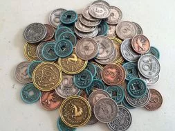 Scythe: Metal Coins Upgrade Pack (Kovové mince)