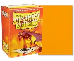 Dragon Shield standardní obaly: Matte Orange (100 ks)