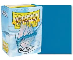 Dragon Shield standardní obaly: Matte Sky Blue (100 ks)