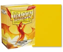 Dragon Shield standardní obaly: Matte Yellow (100 ks)