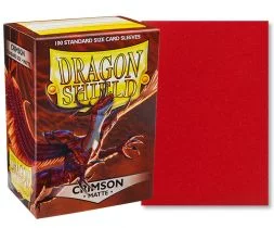 Dragon Shield standardní obaly: Matte Crimson (100 ks)