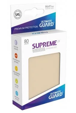 Supreme UX Sleeves Standard Size Matte Sand (80)