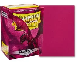 Dragon Shield standardní obaly: Matte Magenta (100 ks)