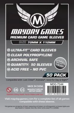 Mayday Premium obaly Magnum Silver 70x110 mm (50 ks) – Lost Cities