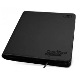Album 12-Pocket QuadRow ZipFolio XenoSkin Black