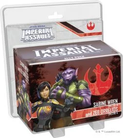 Star Wars: Imperial Assault - Sabine Wren and Zeb Orrelios Ally Pack