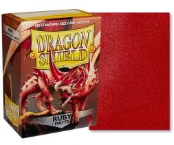 Dragon Shield standardní obaly: Matte Ruby (100 ks)