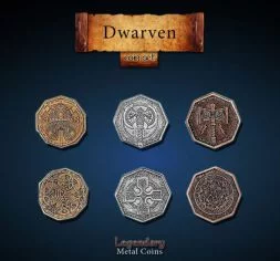 Dwarven Metal Coin Set