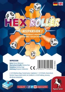 Hex Roller: Expanison 1