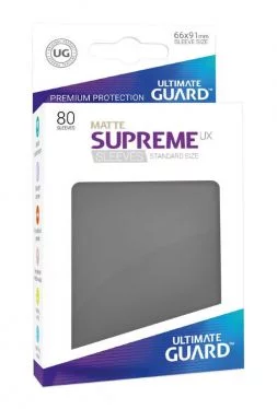 Supreme UX Sleeves Standard Size Matte Dark Grey (80)
