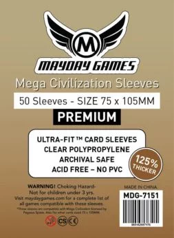 Mayday Premium obaly Mega Civilization (50 ks) 75x105mm