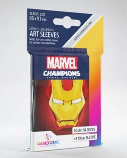 Marvel Champions Art Sleeves: Iron Man (50+1)