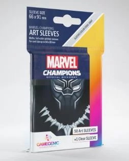 Marvel Champions Art Sleeves: Black Panther (50+1)