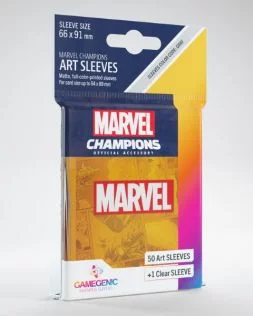 Marvel Champions Art Sleeves: Marvel Orange (50+1)