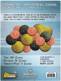Metal Industrial Coin Board Game Upgrade Set (50)