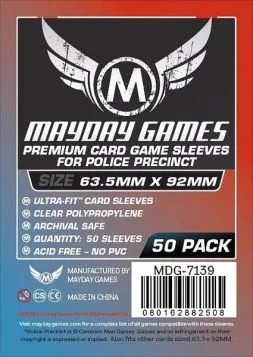 Mayday Premium obaly 63,5x92mm (50ks) - Police Precinct