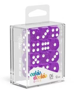Dice Set Speckled Purple - D6 16mm (12x)