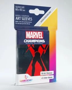 Marvel Champions Art Sleeves: Black Widow (50+1)