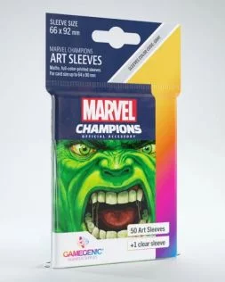 Marvel Champions Art Sleeves: Hulk (50+1)