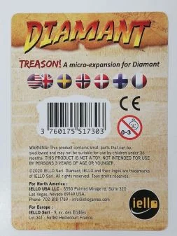 Diamant: Treason Goodie Cards
