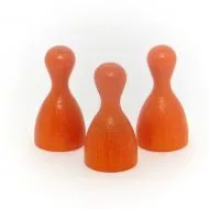 Hrací figurka malá – oranžová
