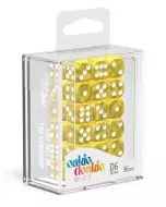 Dice Set Marble Yellow - D6 12mm (36x)
