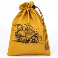 Fine Arts Leather Dice Bag - Hermit Crab